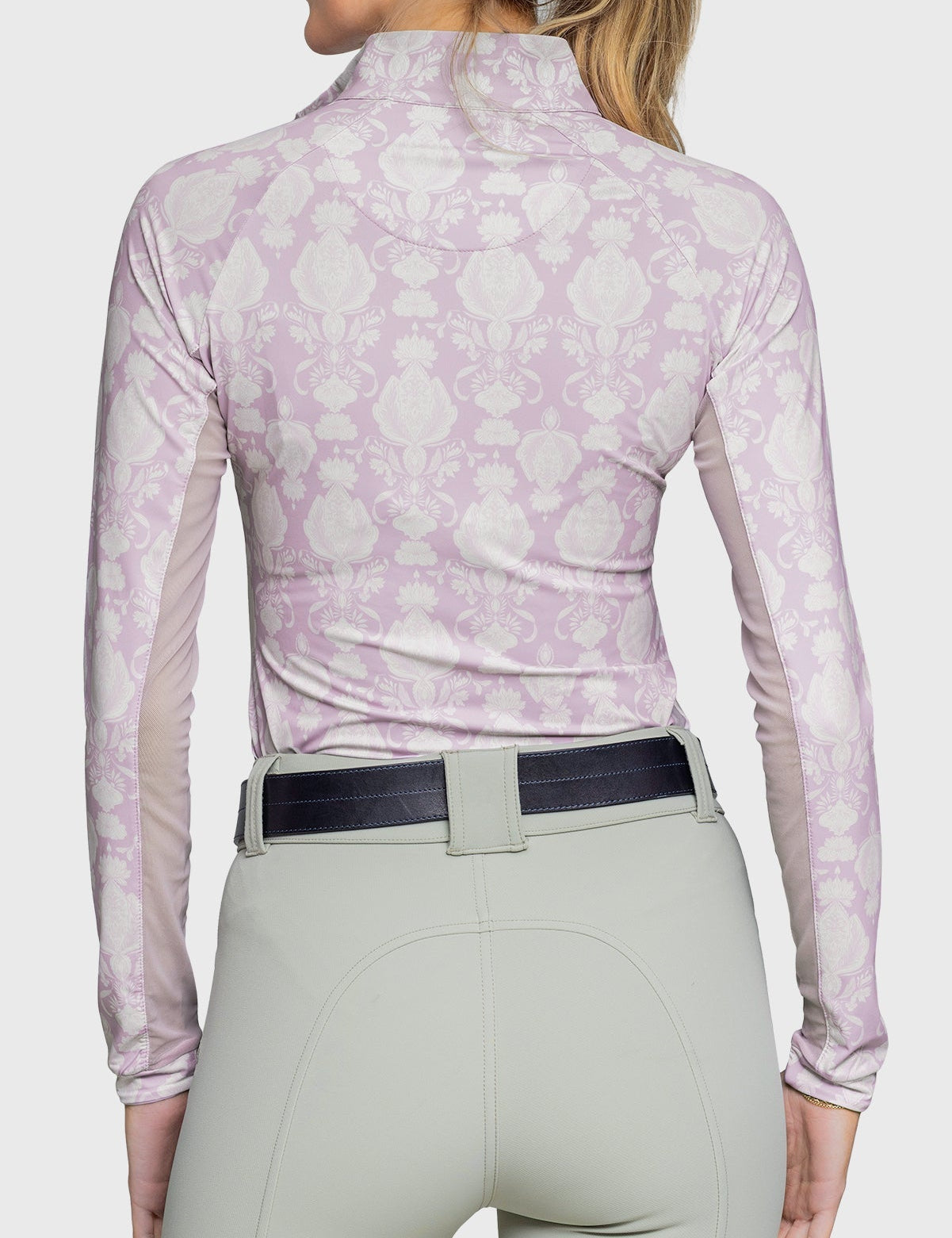 Kastel Denmark Wisteria Paris Hotel Long Sleeve 1/4 Zip Sun Shirt - Kastel Denmark - Equiluxe Tack