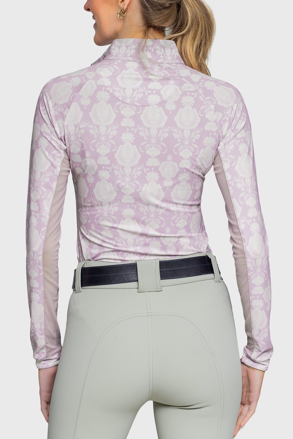 Kastel Denmark Wisteria Paris Hotel Long Sleeve 1/4 Zip Sun Shirt - Kastel Denmark - Equiluxe Tack