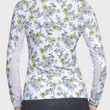 Kastel Denmark Yellow Wild Poppies Long Sleeve 1/4 Zip Sun Shirt With Trim - Kastel Denmark - Equiluxe Tack