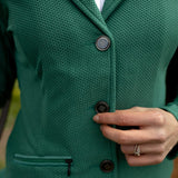 Kelly Green Mesh Show Jacket - Espoir Equestrian - Equiluxe Tack