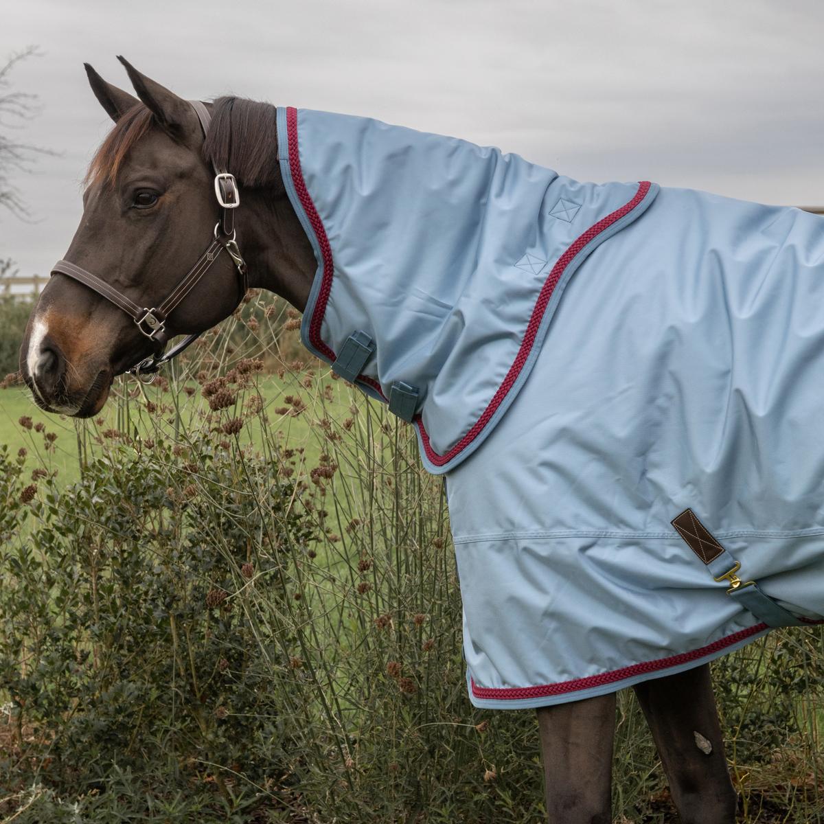 Kentucky Horsewear All Weather Waterproof Pro Neck 150g Denim - Equiluxe Tack