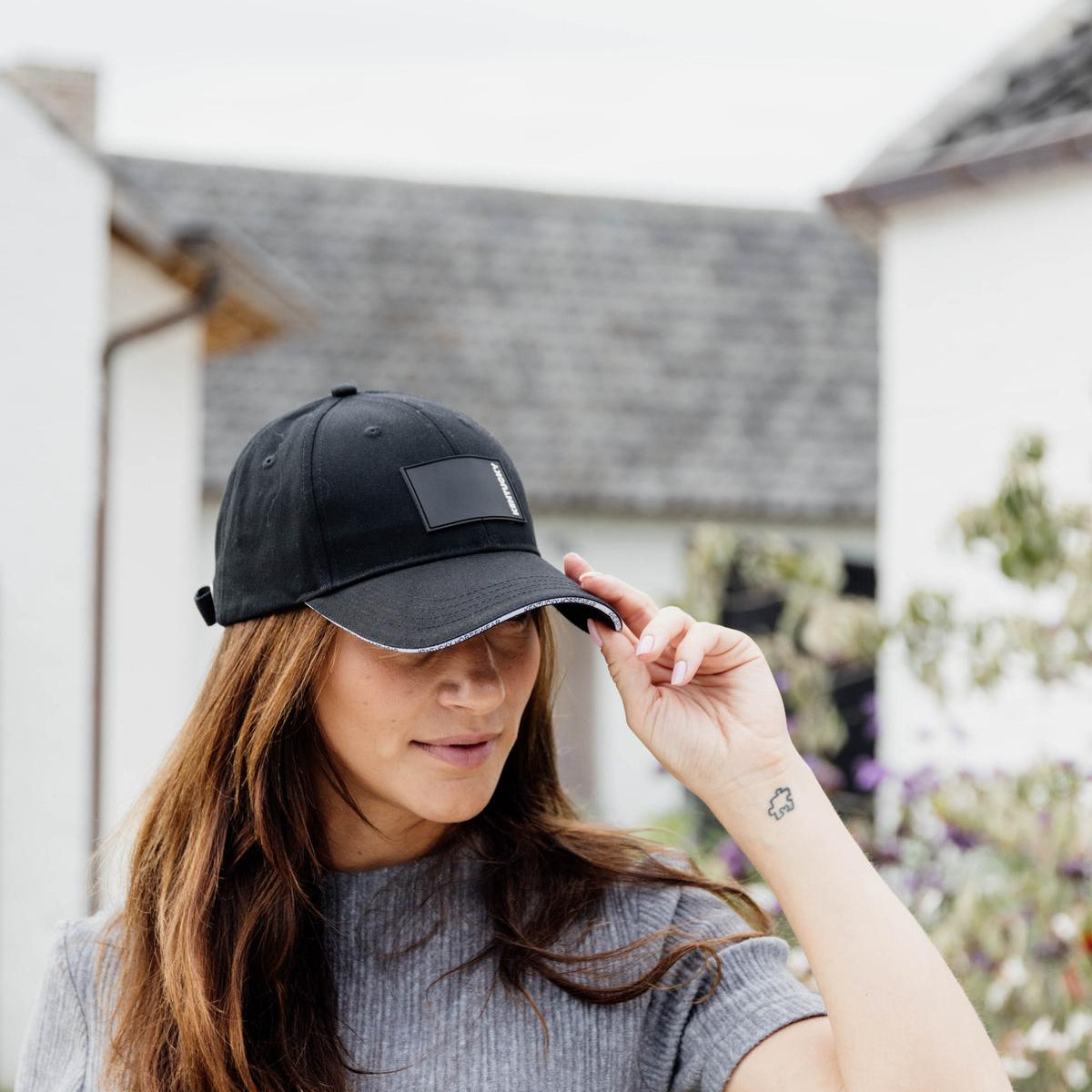 Kentucky Horsewear Baseball Cap Rubber Logo - Black - Kentucky Horsewear - Equiluxe Tack