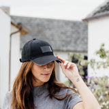 Kentucky Horsewear Baseball Cap Rubber Logo - Black - Kentucky Horsewear - Equiluxe Tack
