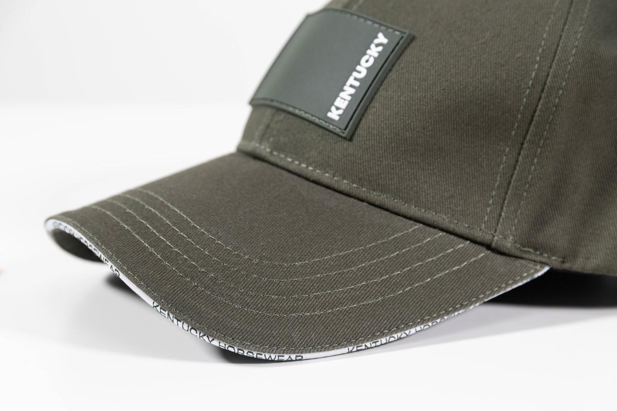 Kentucky Horsewear Baseball Cap Rubber Logo - Kentucky Horsewear - Equiluxe Tack