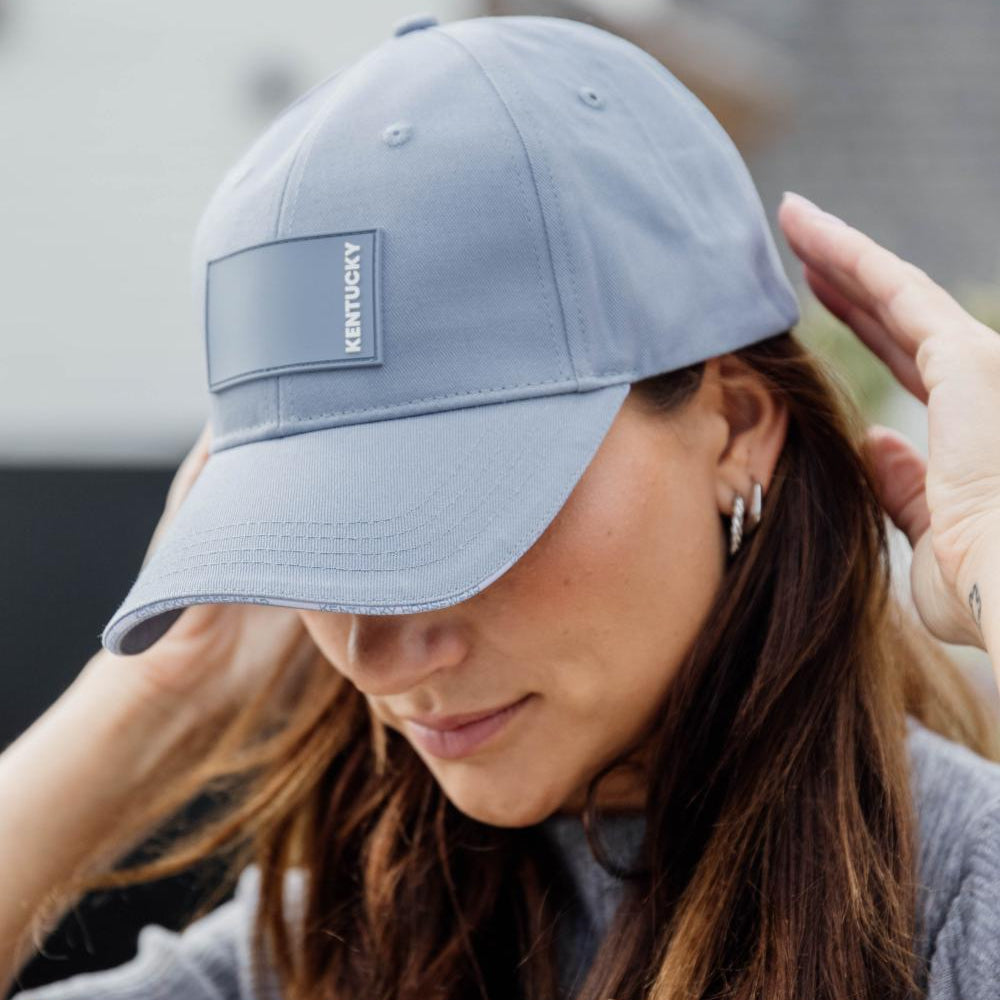 Kentucky Horsewear Baseball Cap Rubber Logo - Light Blue - Kentucky Horsewear - Equiluxe Tack