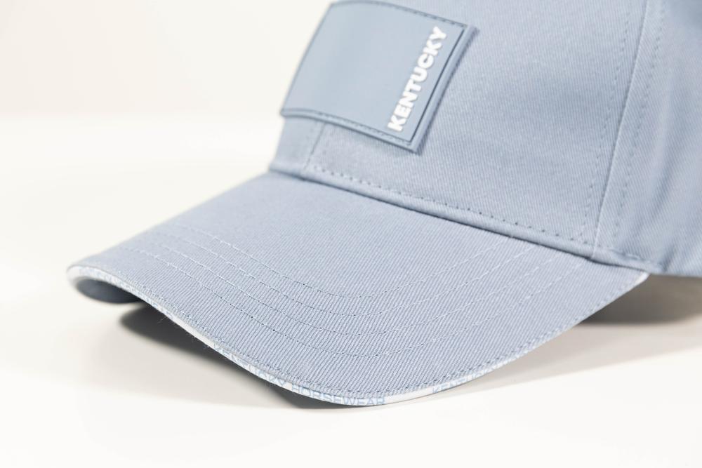 Kentucky Horsewear Baseball Cap Rubber Logo - Light Blue - Kentucky Horsewear - Equiluxe Tack