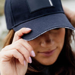 Kentucky Horsewear Baseball Cap Rubber Logo - Navy - Kentucky Horsewear - Equiluxe Tack