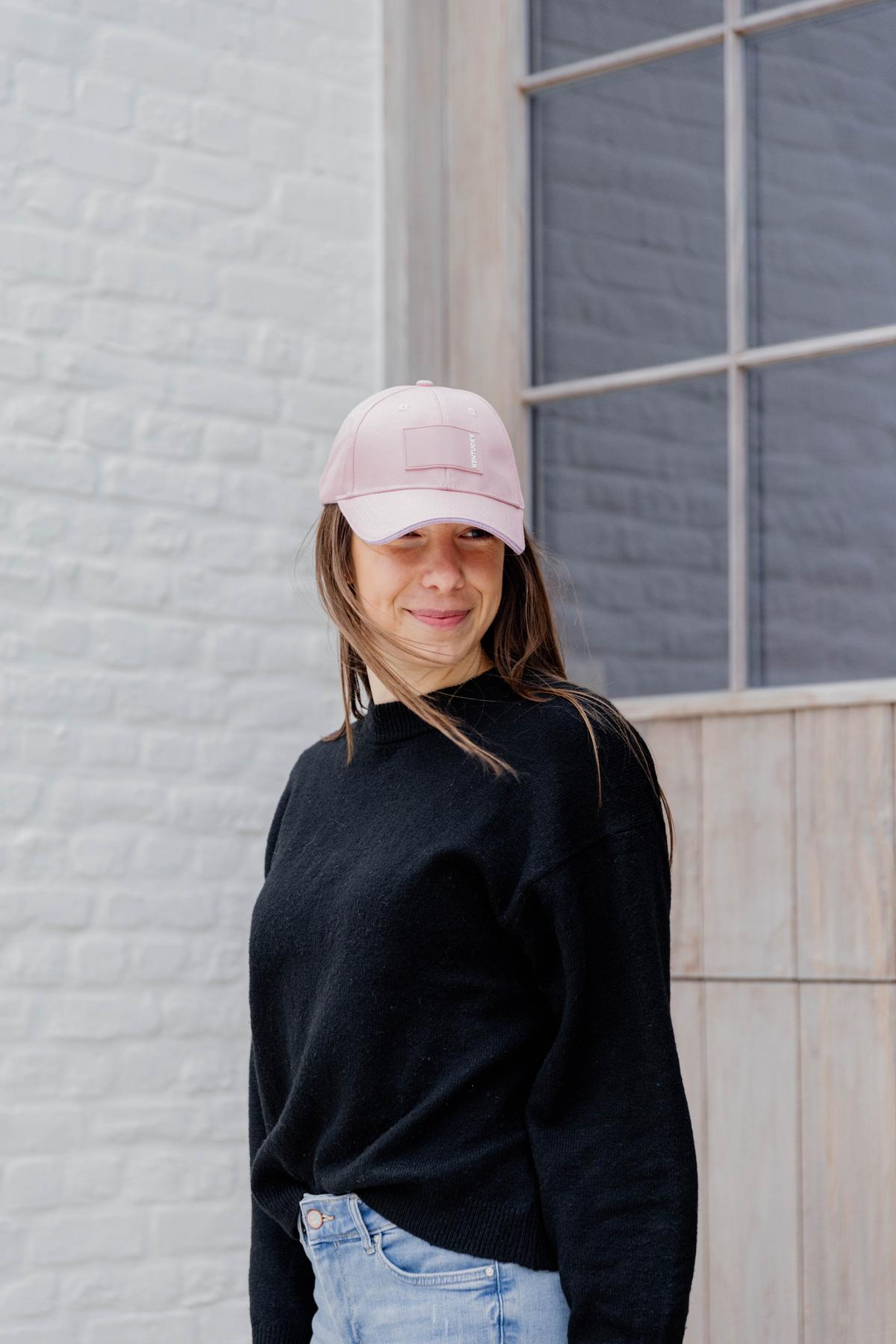 Kentucky Horsewear Baseball Cap Rubber Logo - Old Rose - Kentucky Horsewear - Equiluxe Tack