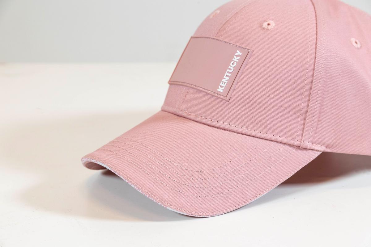 Kentucky Horsewear Baseball Cap Rubber Logo - Old Rose - Kentucky Horsewear - Equiluxe Tack