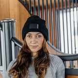 Kentucky Horsewear Beanie Rubber Logo - Black - Kentucky Horsewear - Equiluxe Tack
