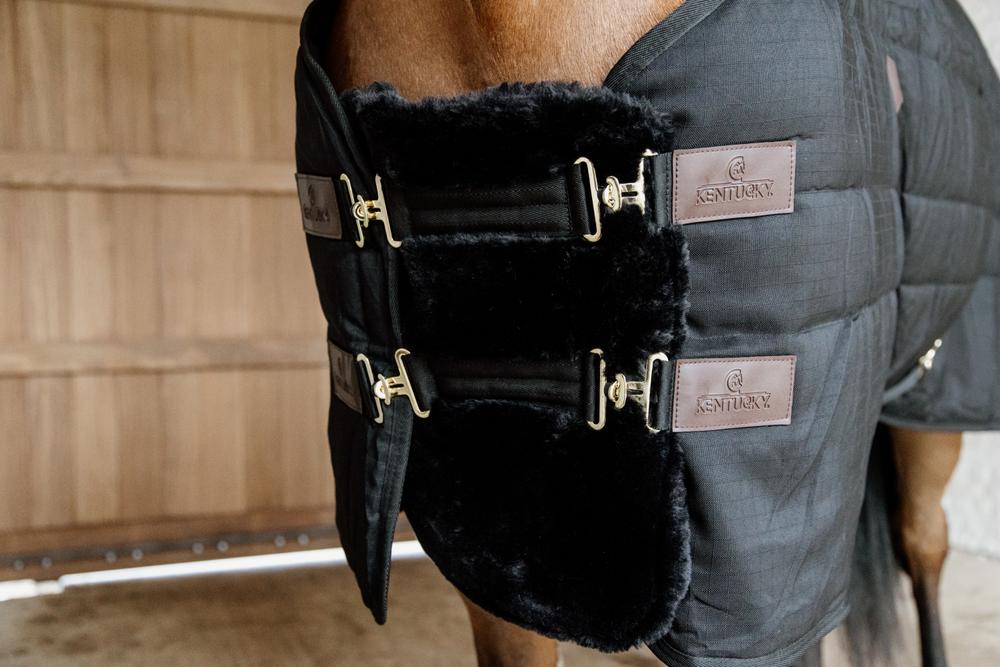 Kentucky Horsewear Chest Expander Vegan Sheepskin - Equiluxe Tack