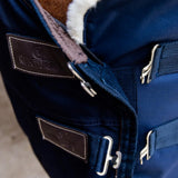 Kentucky Horsewear Chest Expander Waterproof 2 Buckles Navy - Equiluxe Tack