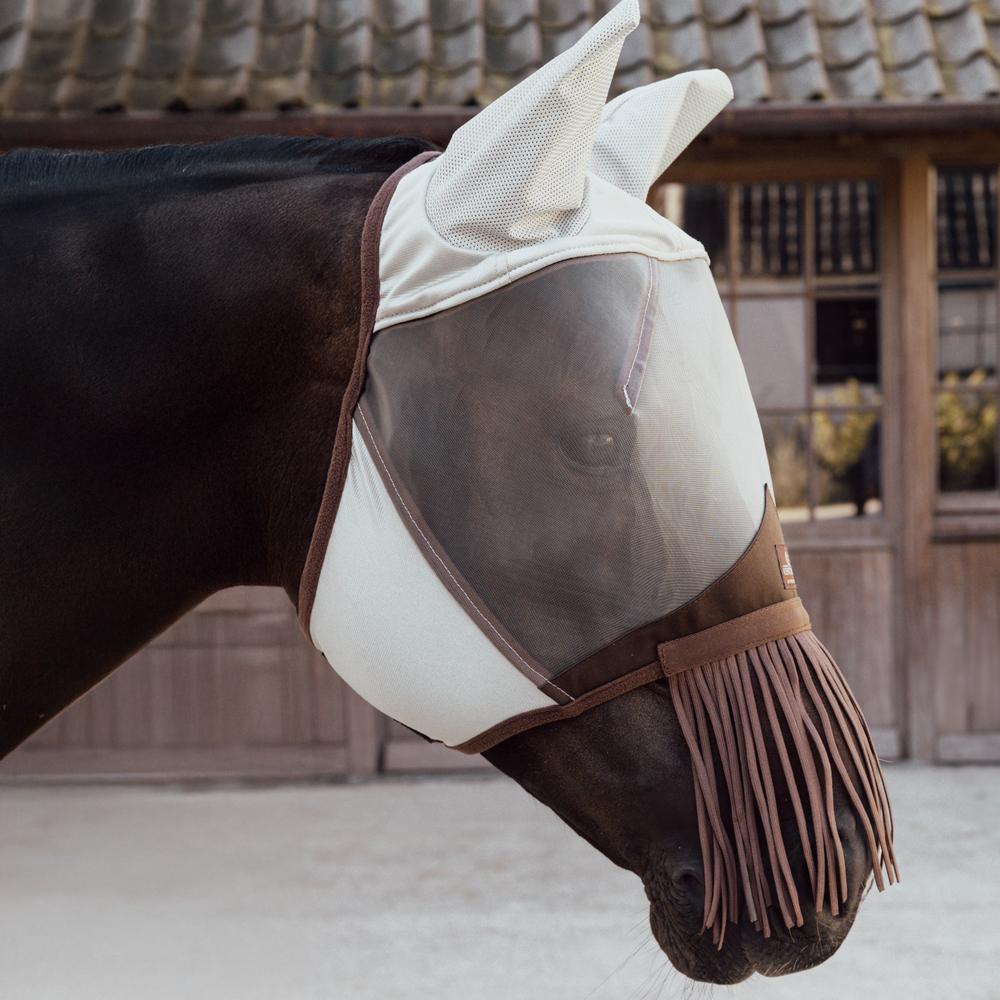 Kentucky Horsewear Classic Fly Mask with Ears & Nose Tassels - Equiluxe Tack