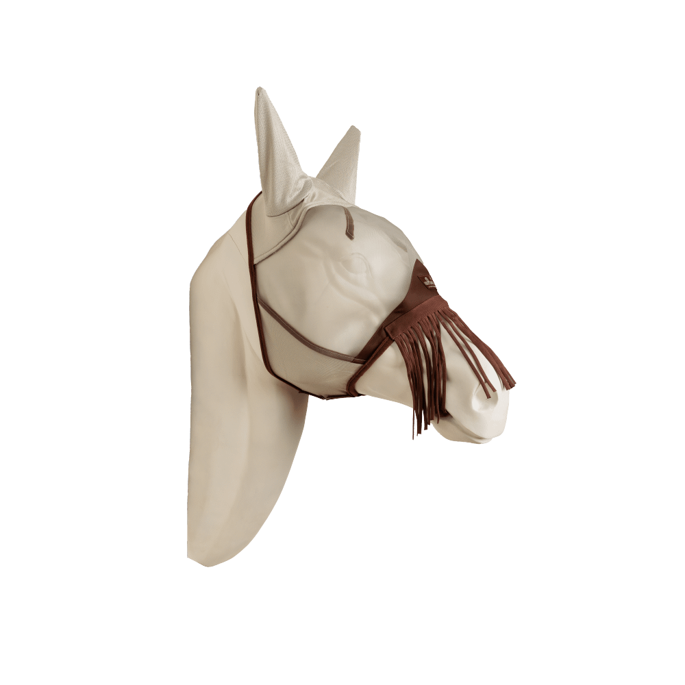 Kentucky Horsewear Classic Fly Mask with Ears & Nose Tassels - Equiluxe Tack