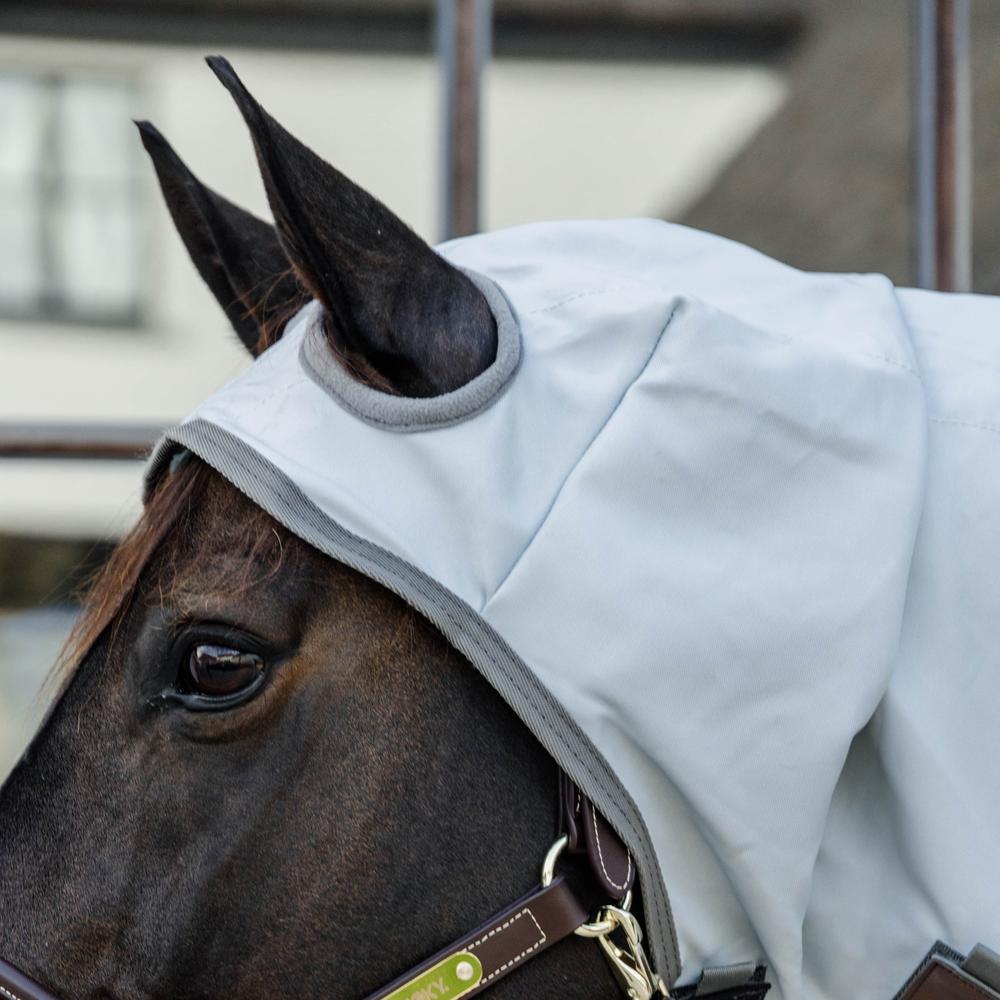 Kentucky Horsewear Eczema Rug with Hood Grey - Equiluxe Tack