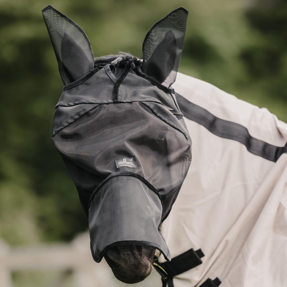 Kentucky Horsewear Fly Mask Classic with Ears & Nose - Equiluxe Tack