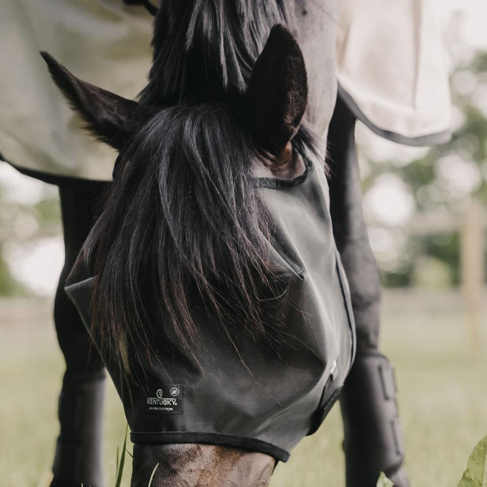 Kentucky Horsewear Fly Mask Classic Without Ears - Equiluxe Tack