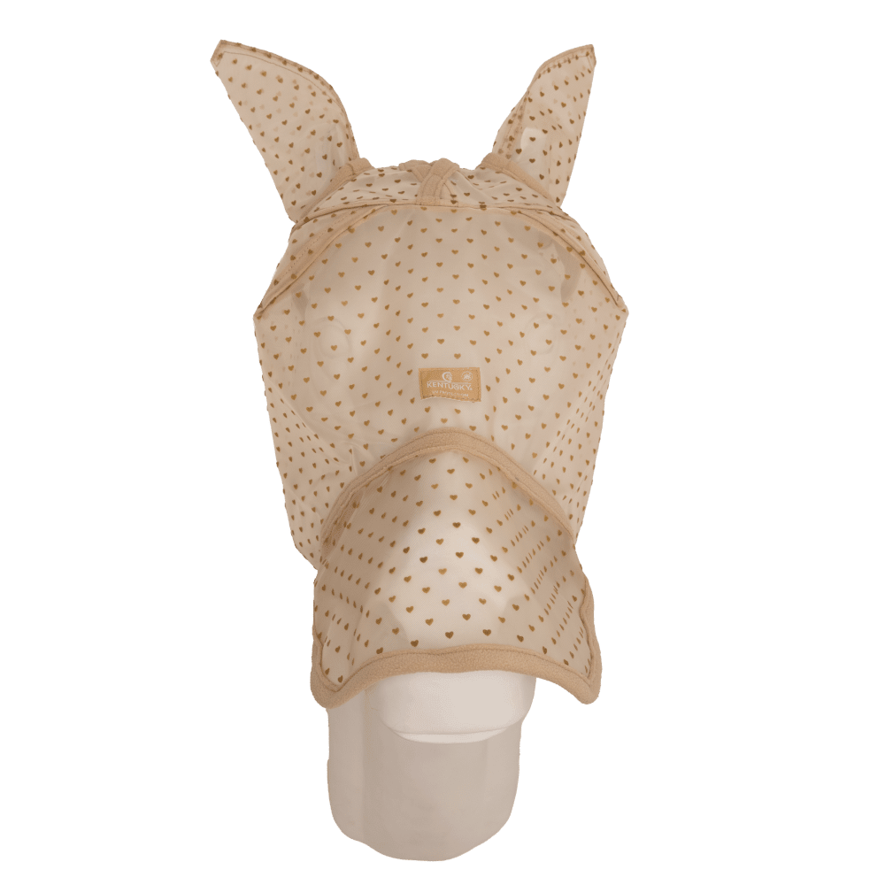 Kentucky Horsewear Fly Mask Heart with Ears & Nose - Equiluxe Tack