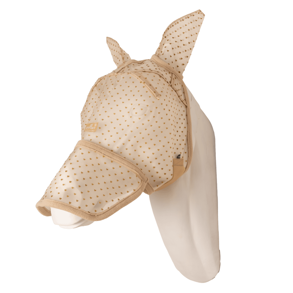 Kentucky Horsewear Fly Mask Heart with Ears & Nose - Equiluxe Tack