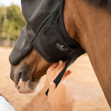 Kentucky Horsewear Fly Mask Pro Strong with Ears & Nose Black - Equiluxe Tack