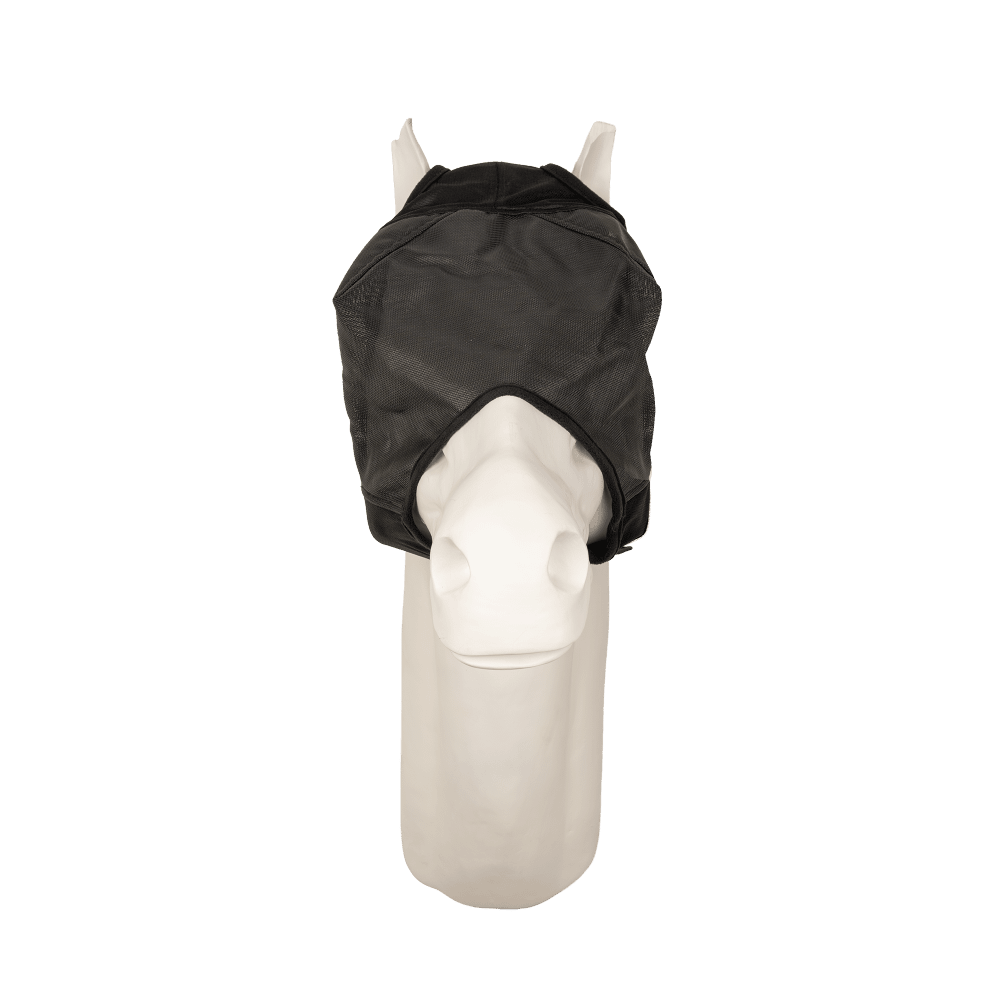 Kentucky Horsewear Fly Mask Pro Strong Without Ears Black - Equiluxe Tack