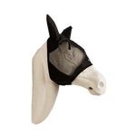 Kentucky Horsewear Fly Mask with Ears Soundless Black - Equiluxe Tack