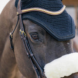 Kentucky Horsewear Fly Veil Wellington Metal Chain - Black - Kentucky Horsewear - Equiluxe Tack