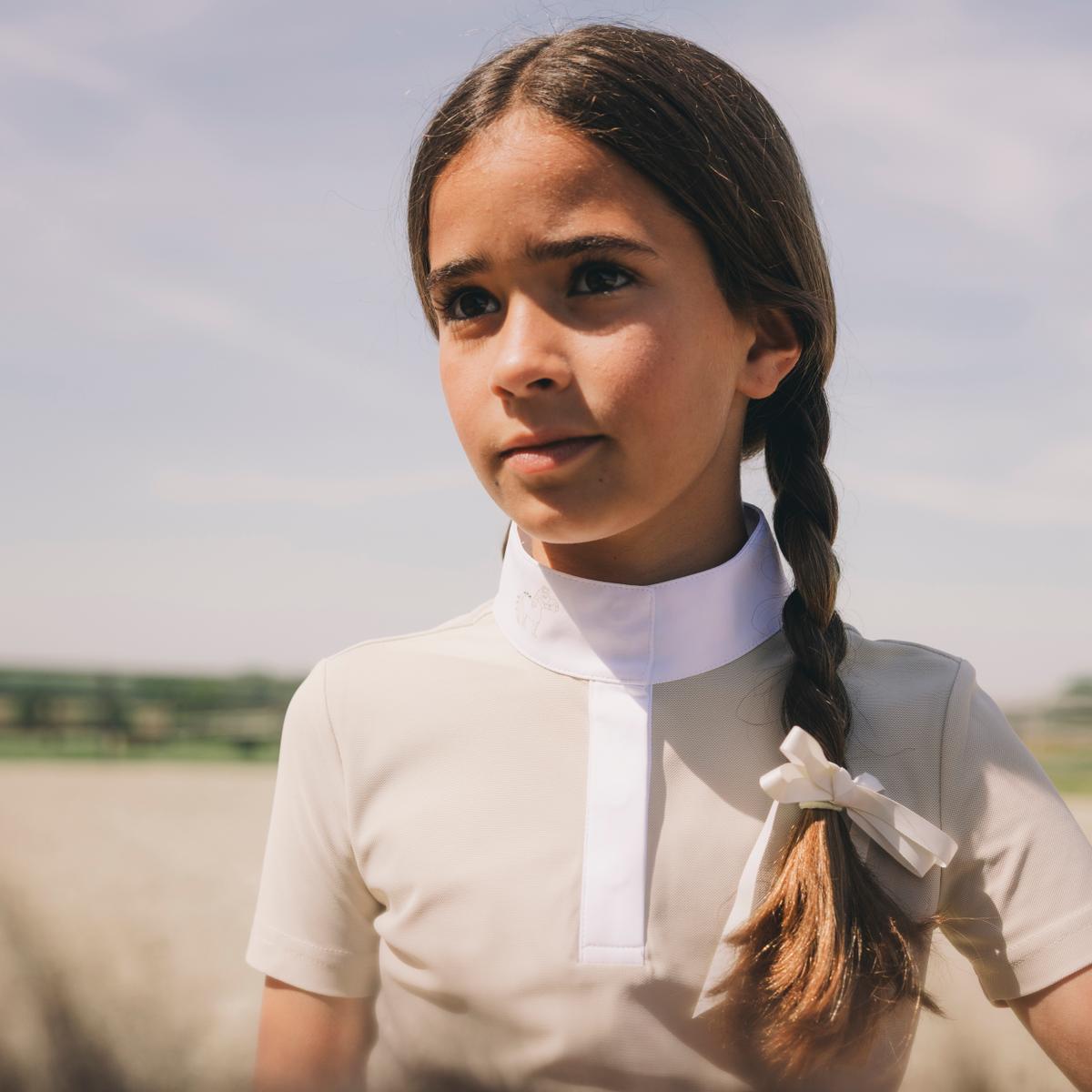 Kentucky Horsewear Girl Show Shirt Short Sleeve Tokyo Kids - Kentucky Horsewear - Equiluxe Tack