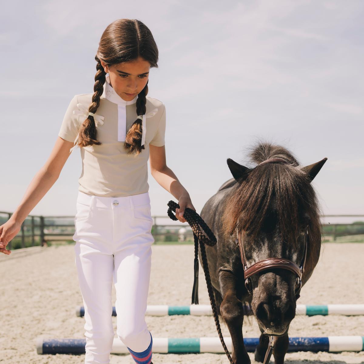 Kentucky Horsewear Girl Show Shirt Short Sleeve Tokyo Kids - Kentucky Horsewear - Equiluxe Tack