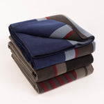 Kentucky Horsewear Heavy Fleece Square Stripes Rug 140x160cm - Equiluxe Tack