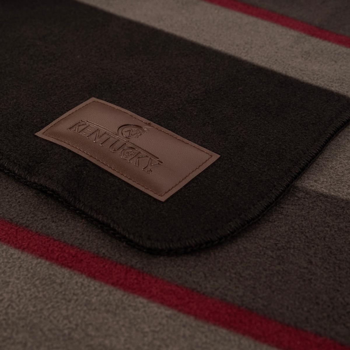 Kentucky Horsewear Heavy Fleece Square Stripes Rug 140x160cm - Equiluxe Tack