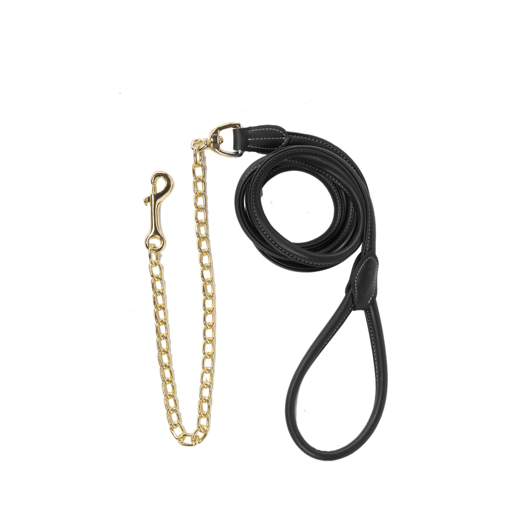 Kentucky Horsewear Leather Chain Lead - Equiluxe Tack