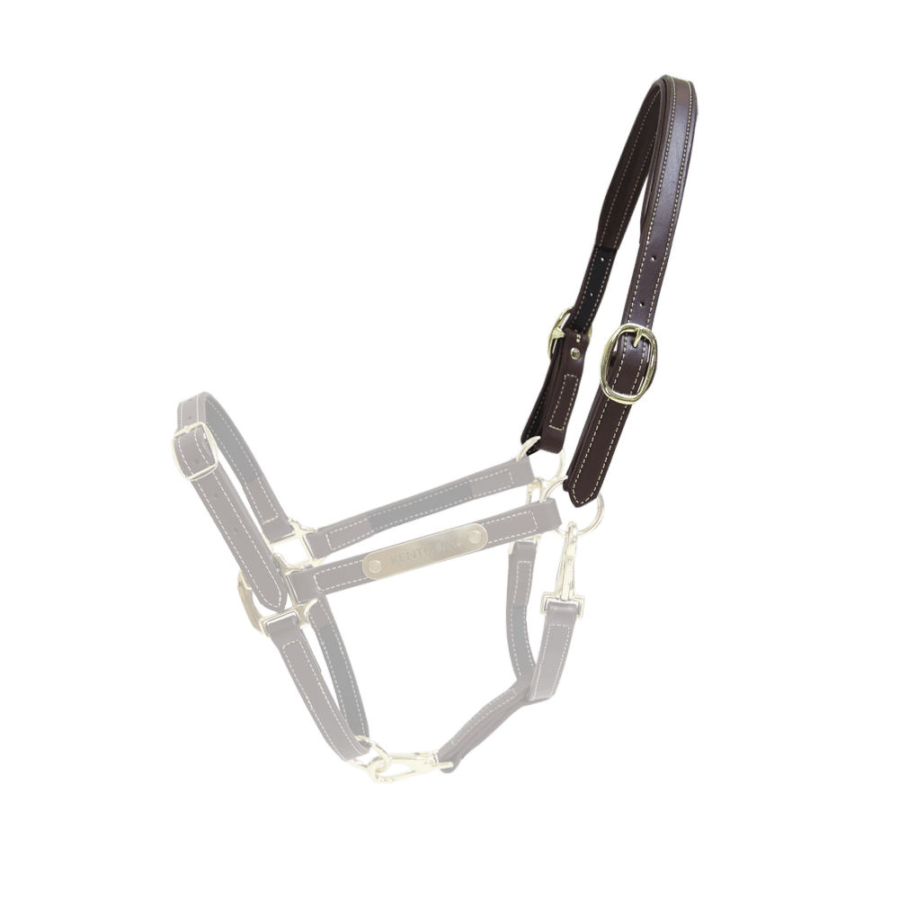 Kentucky Horsewear Leather Halter Flexible Neck Piece - Equiluxe Tack