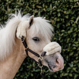 Kentucky Horsewear Leather Halter with Sheepskin - Equiluxe Tack