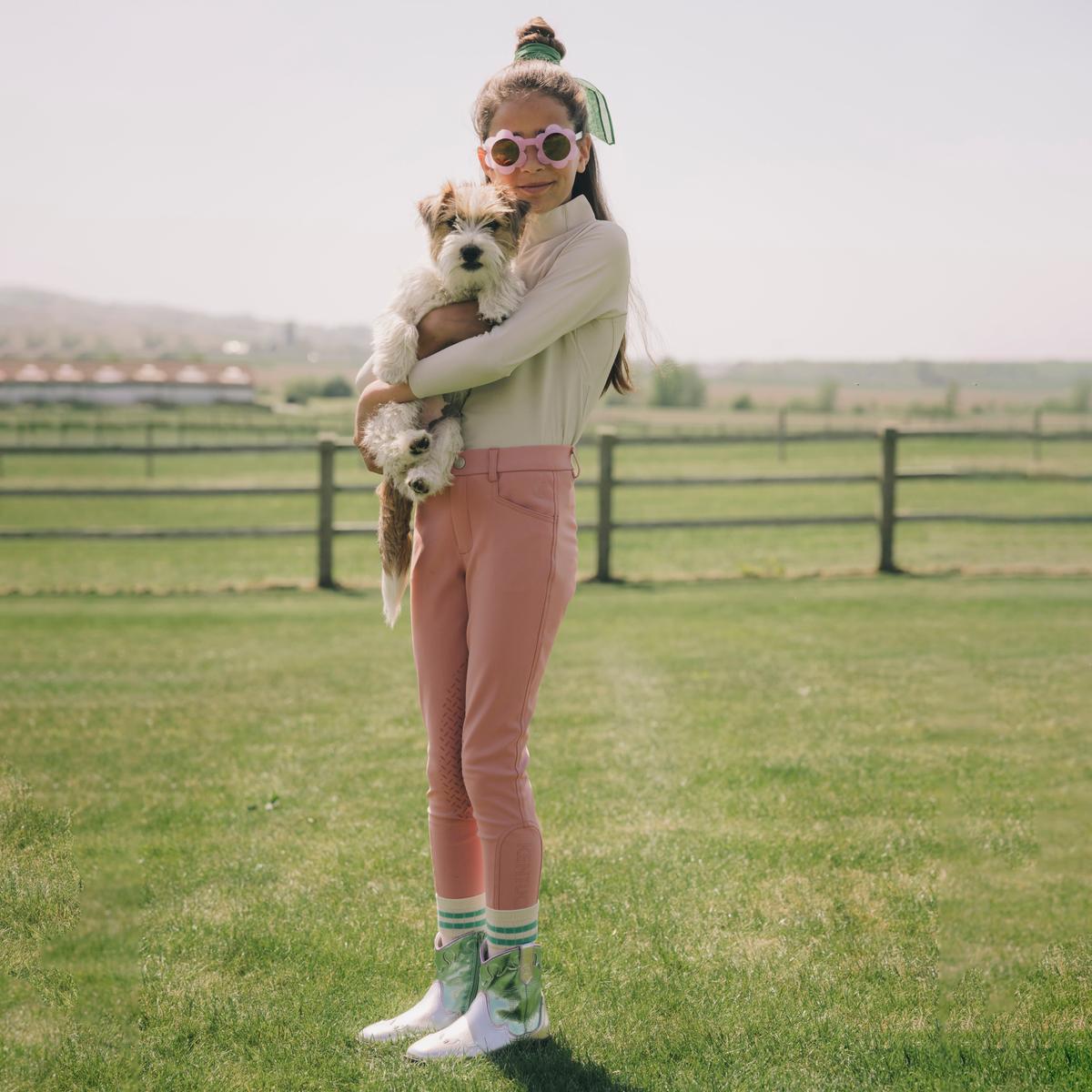 Kentucky Horsewear Miami City Girls Knee Grip Breeches - Equiluxe Tack