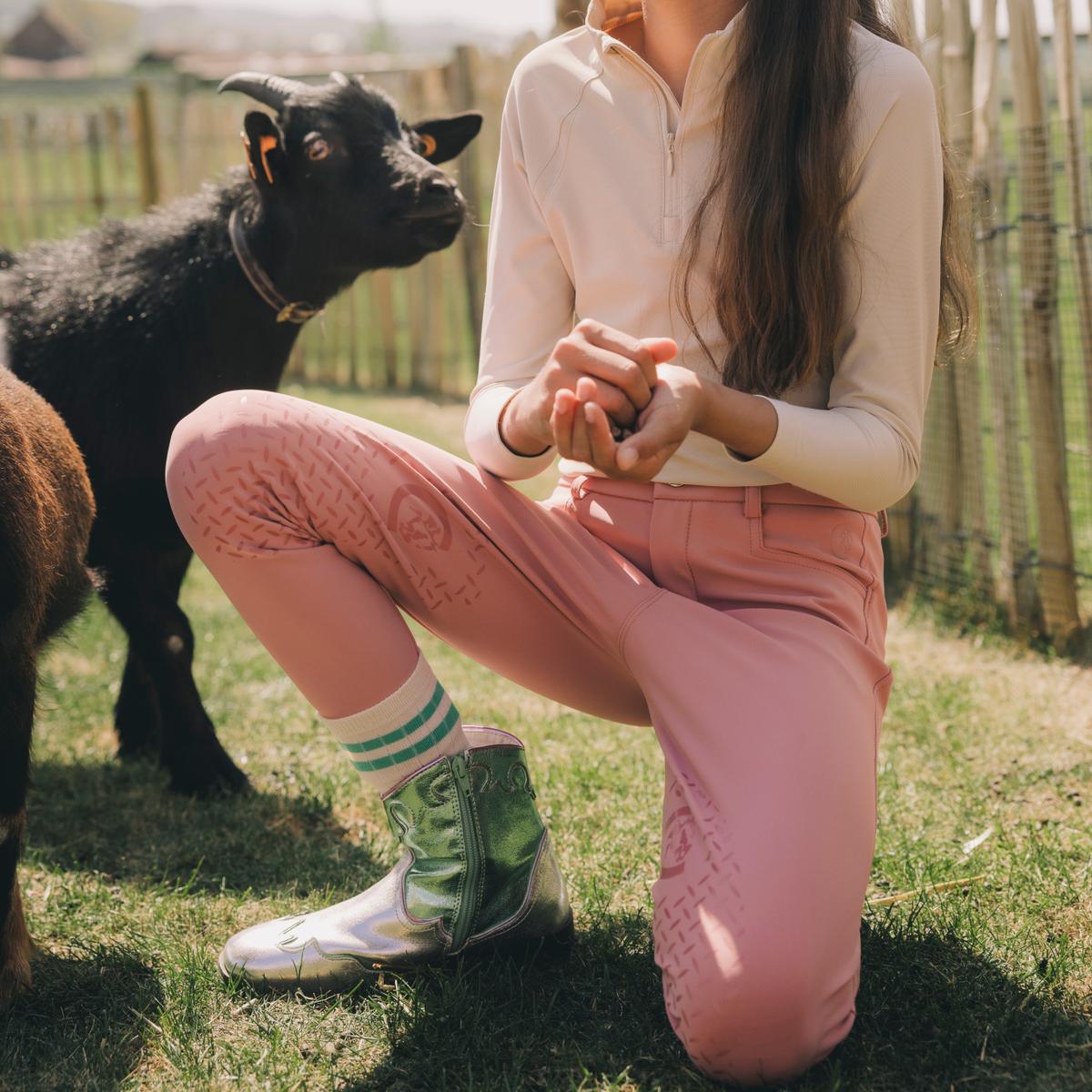Kentucky Horsewear Miami City Girls Knee Grip Breeches - Equiluxe Tack