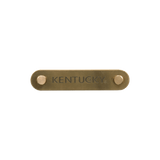 Kentucky Horsewear Name/Logo Plate Halter Gold - Equiluxe Tack