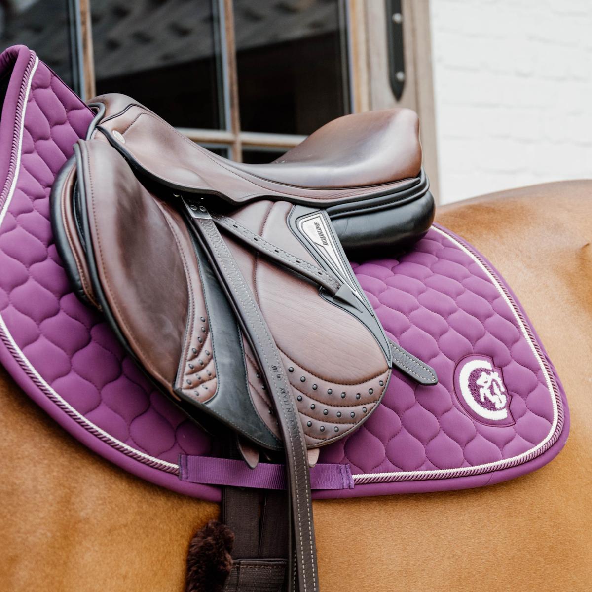 Kentucky Horsewear Saddle Pad 3D Logo Onion Quilt Jumping - Kentucky Horsewear - Equiluxe Tack