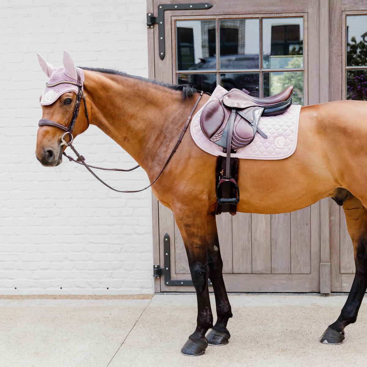 Kentucky Horsewear Saddle Pad 3D Logo Onion Quilt Jumping - Kentucky Horsewear - Equiluxe Tack