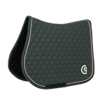 Kentucky Horsewear Saddle Pad 3D Logo Onion Quilt Jumping - Pine Green - Kentucky Horsewear - Equiluxe Tack