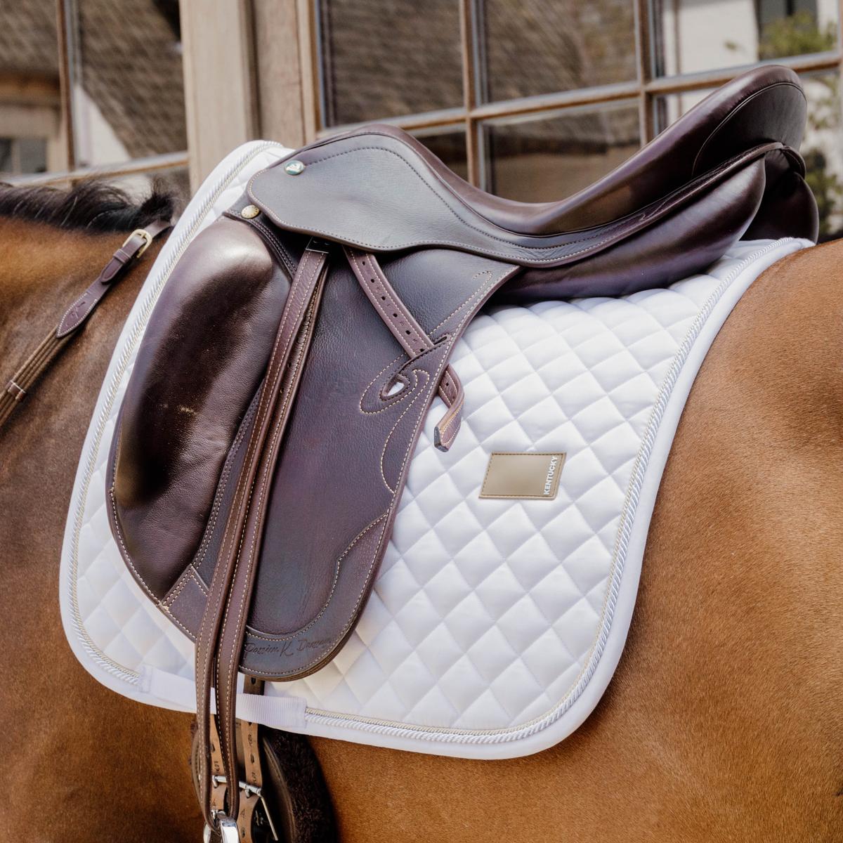 Kentucky Horsewear Saddle Pad Diamond Rope Dressage - Kentucky Horsewear - Equiluxe Tack