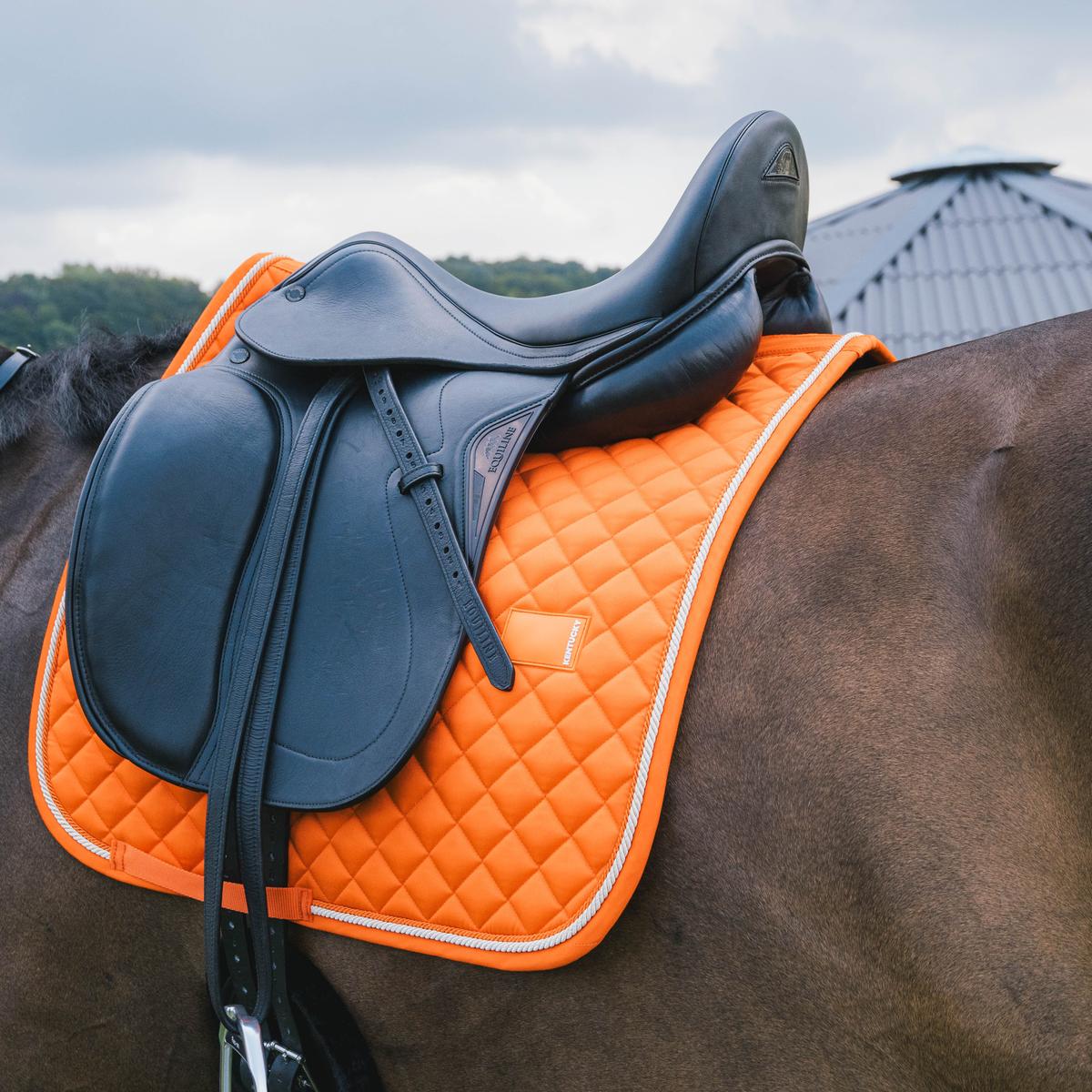 Kentucky Horsewear Saddle Pad Diamond Rope Dressage - Kentucky Horsewear - Equiluxe Tack