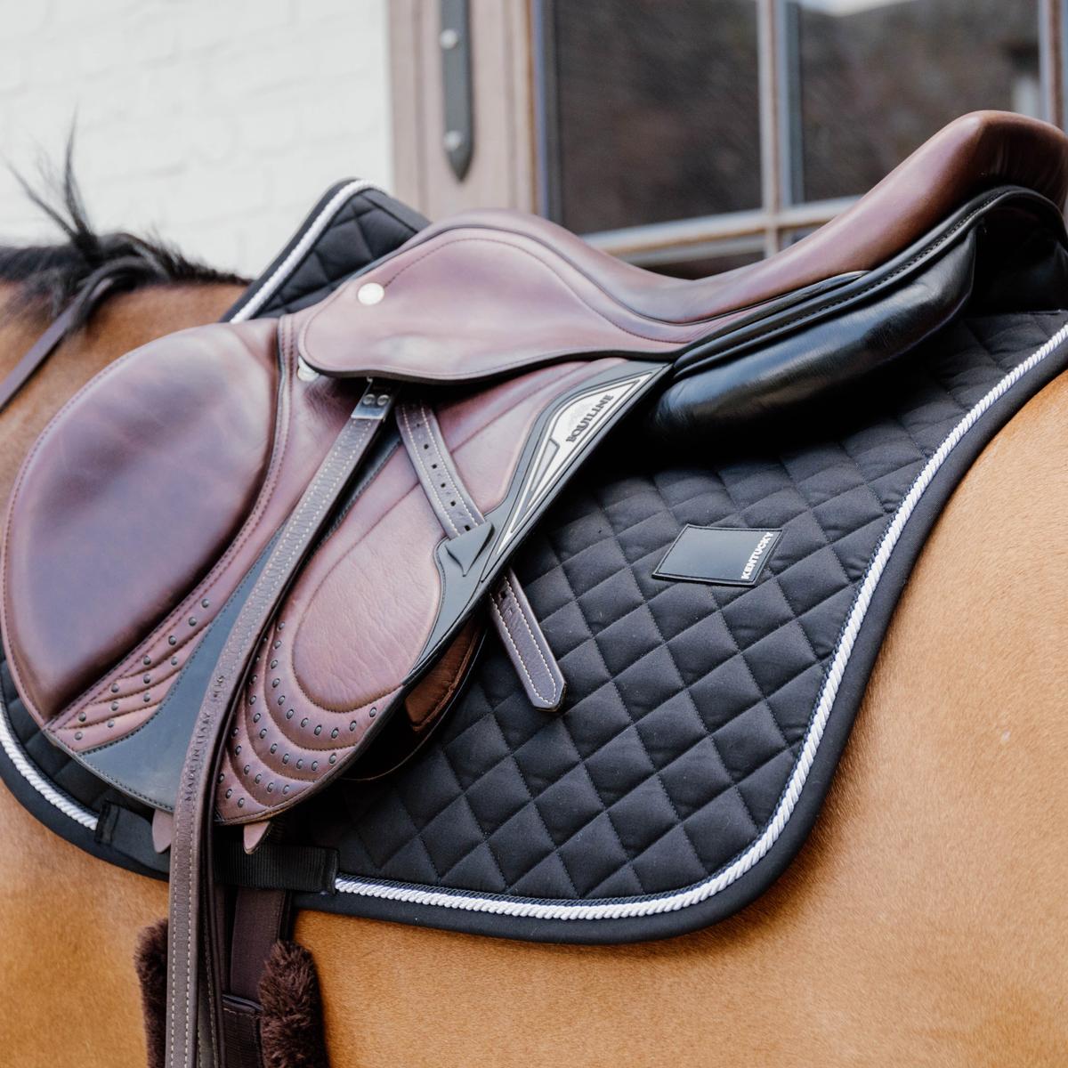 Kentucky Horsewear Saddle Pad Diamond Rope Jumping - Kentucky Horsewear - Equiluxe Tack