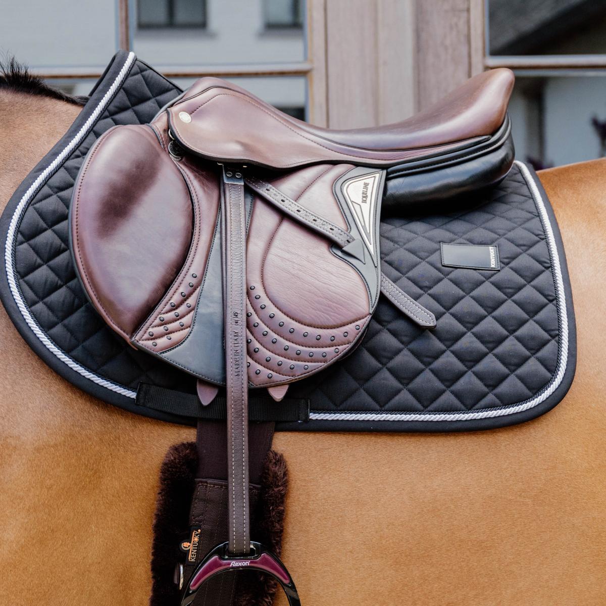 Kentucky Horsewear Saddle Pad Diamond Rope Jumping - Kentucky Horsewear - Equiluxe Tack