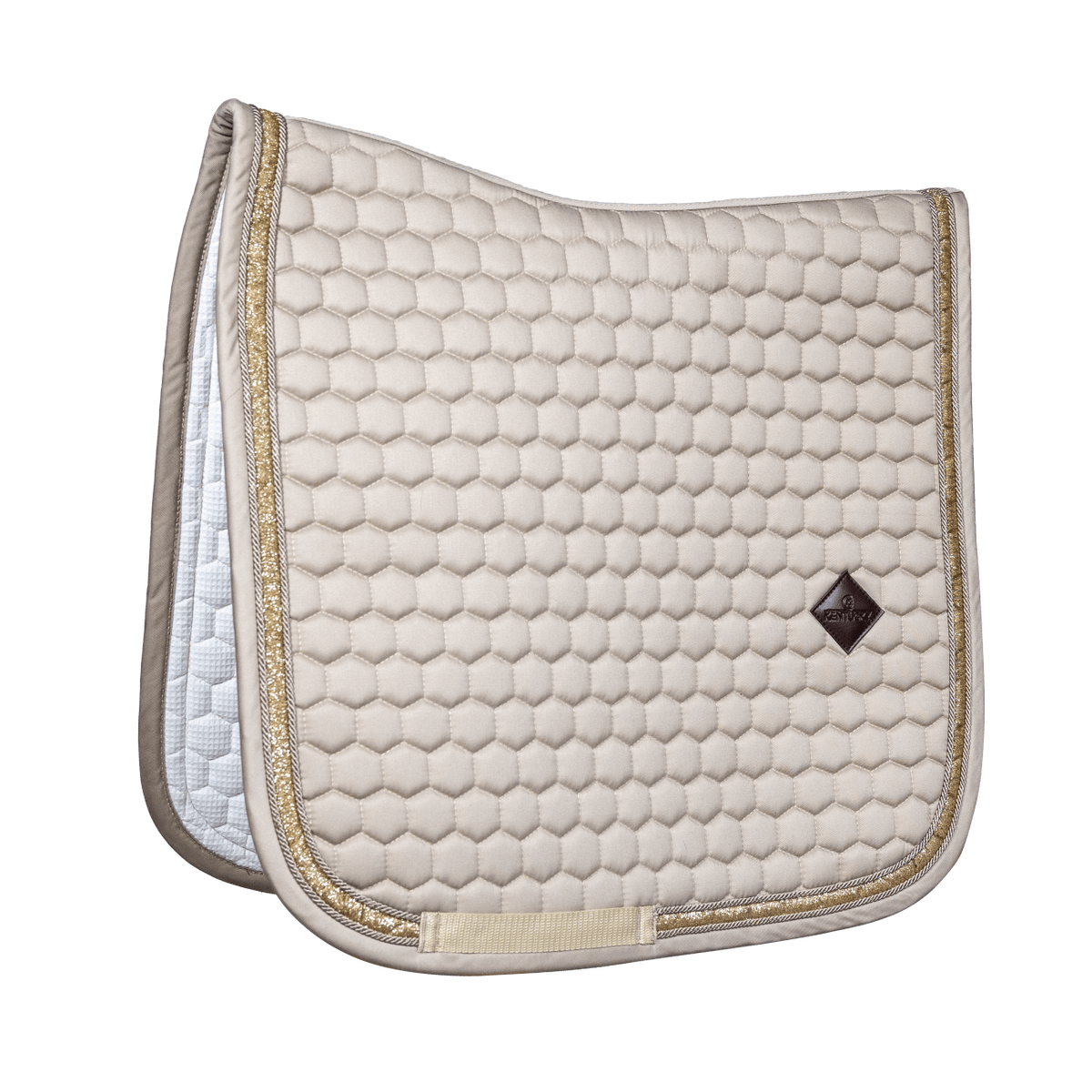 Kentucky Horsewear Saddle Pad Glitter Band Dressage - Kentucky Horsewear - Equiluxe Tack
