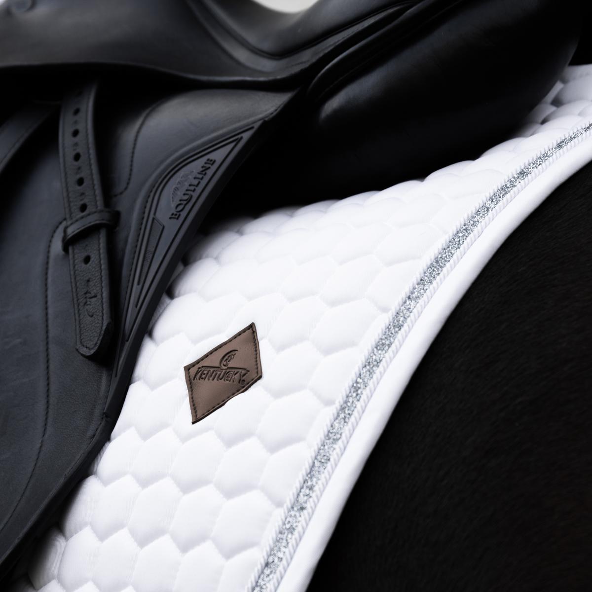 Kentucky Horsewear Saddle Pad Glitter Band Dressage - Kentucky Horsewear - Equiluxe Tack