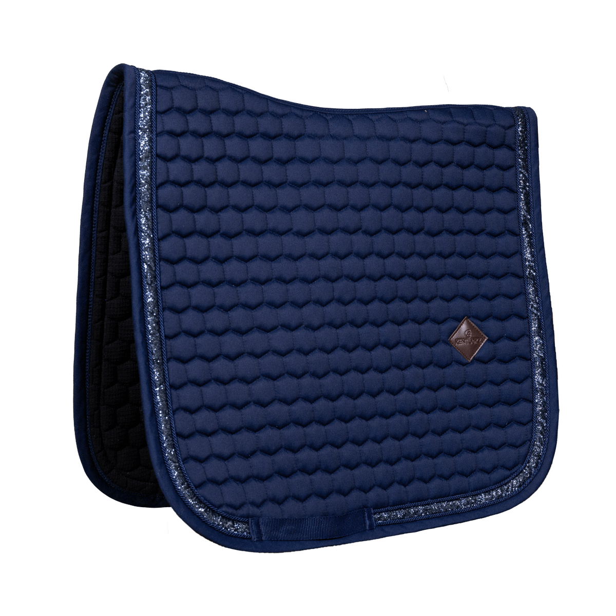 Kentucky Horsewear Saddle Pad Glitter Band Dressage - Kentucky Horsewear - Equiluxe Tack