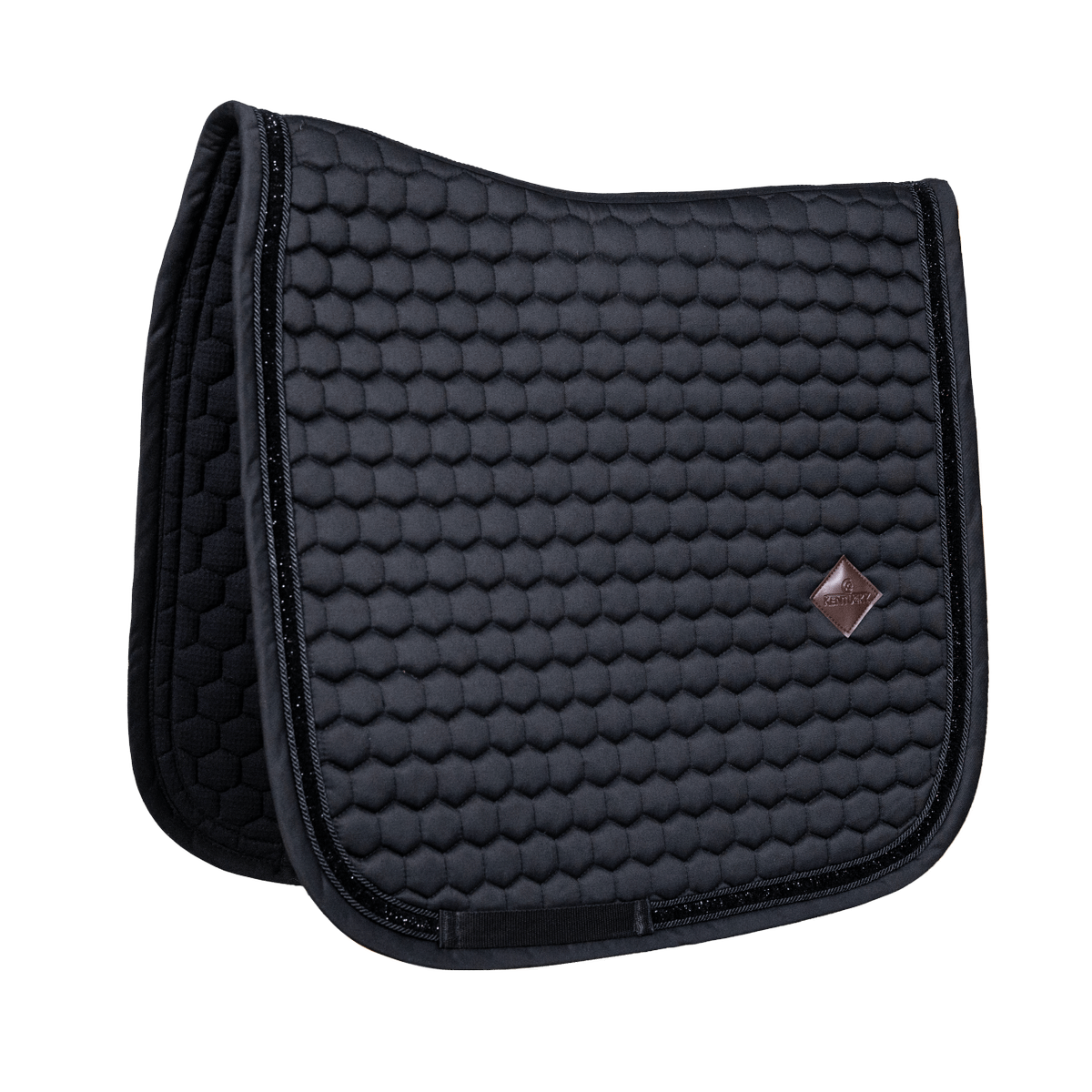 Kentucky Horsewear Saddle Pad Glitter Band Dressage - Kentucky Horsewear - Equiluxe Tack