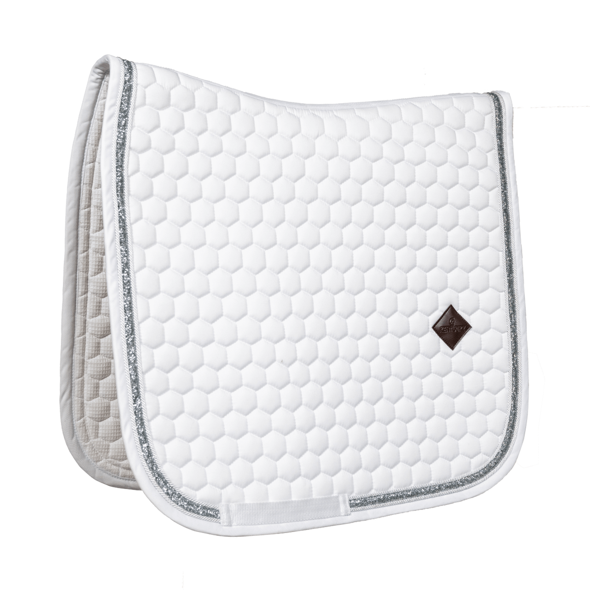 Kentucky Horsewear Saddle Pad Glitter Band Dressage - Kentucky Horsewear - Equiluxe Tack