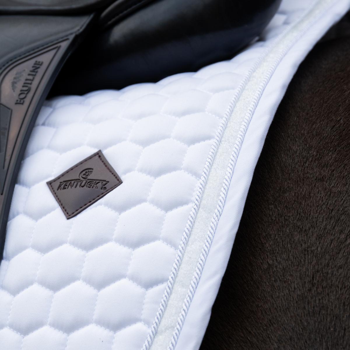 Kentucky Horsewear Saddle Pad Glitter Band Dressage - Kentucky Horsewear - Equiluxe Tack